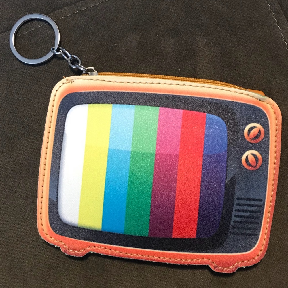 TV Shaped Card Coin Pouch
